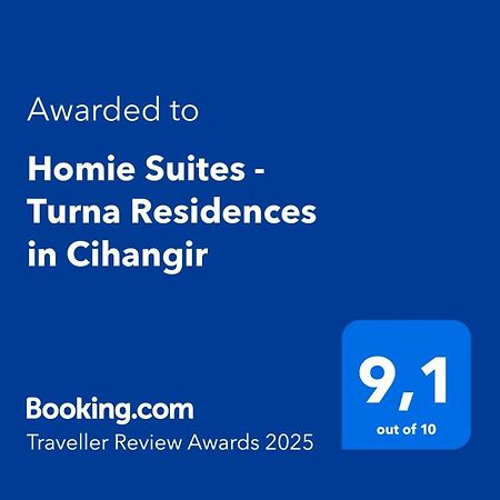 Homie Suites - Turna Residences In Cihangir Istambul Extérieur photo