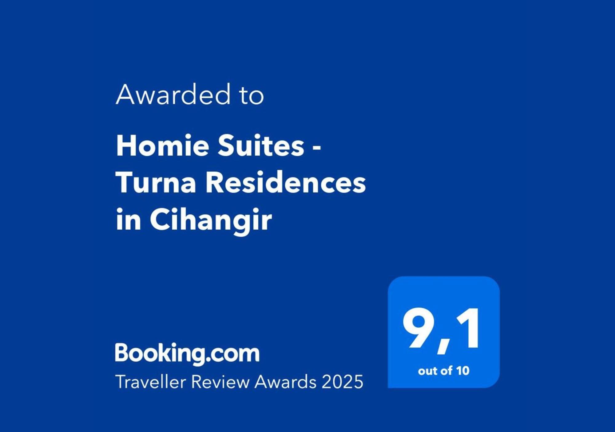 Homie Suites - Turna Residences In Cihangir Istambul Extérieur photo